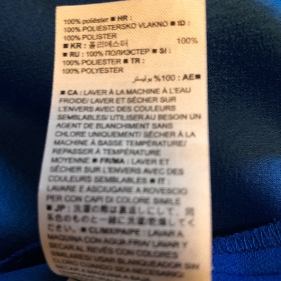 Banana Republic Royal Blue Shift Dress Sz 8 Petite - Picture 8 of 9